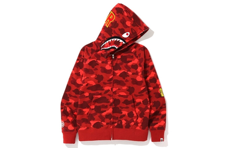 Толстовка с капюшоном BAPE Color Camo Tiger Full Zip FW18 красного цвета A Bathing Ape
Толстовка с капюшоном BAPE Color Camo Tiger Full Zip FW18 красного цвета A Bathing Ape