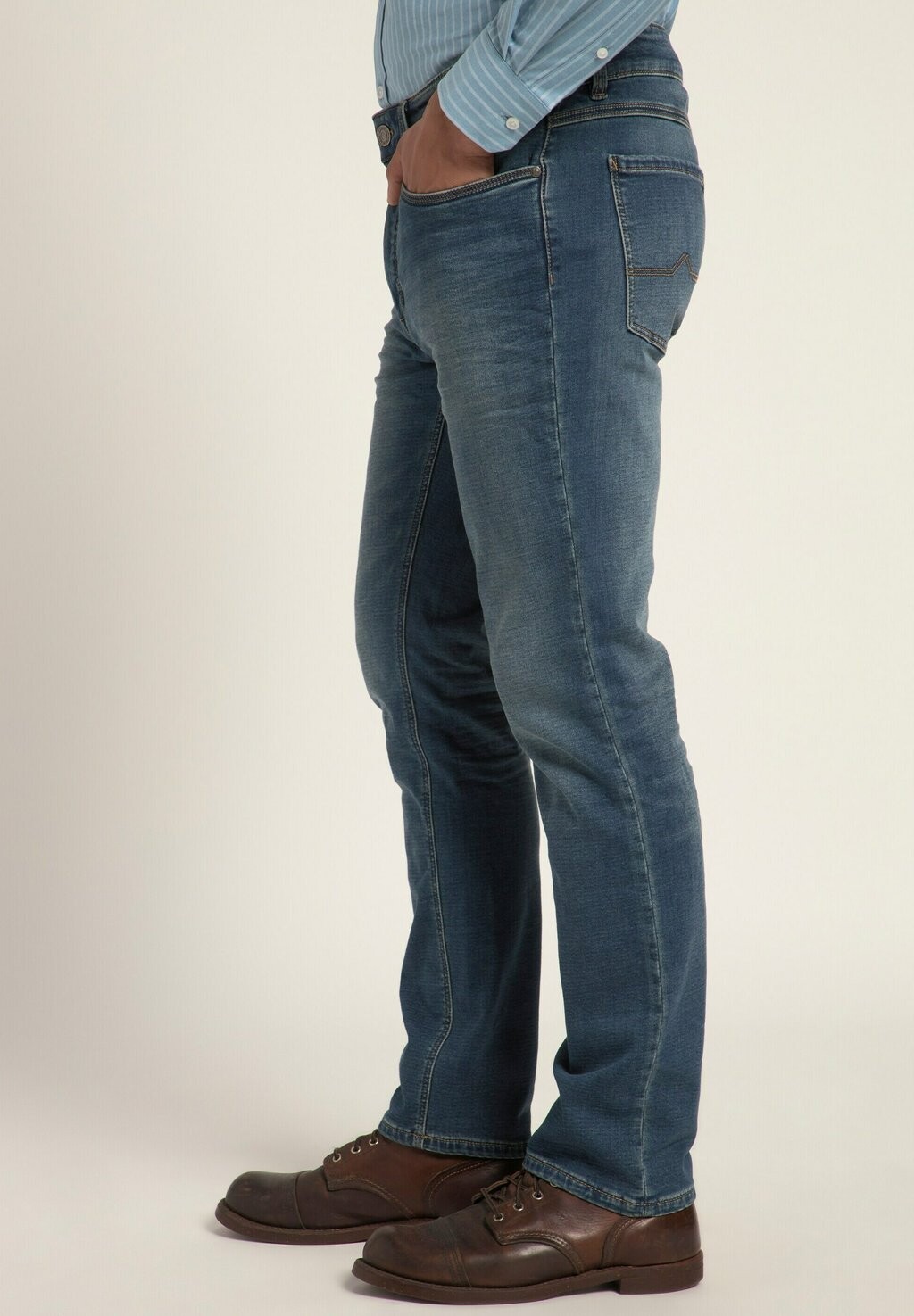 Джинсы прямого кроя JP1880, синий деним
Джинсы прямого кроя JP1880, синий деним