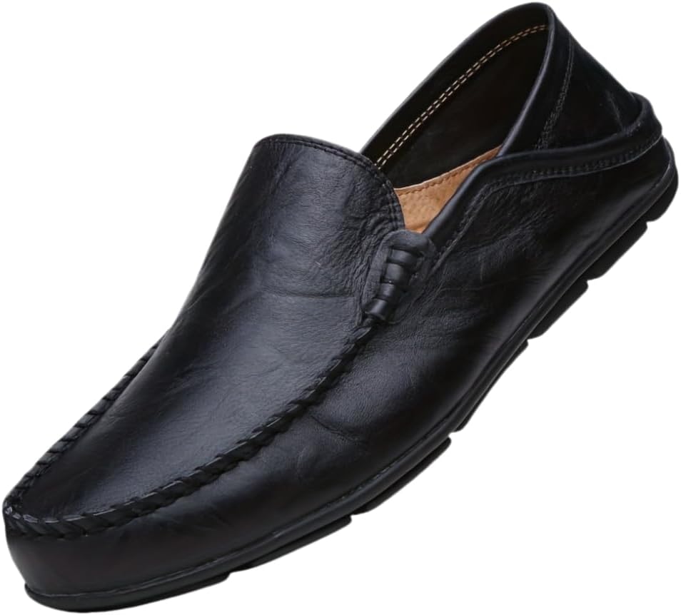 Мужские лоферы большого размера однотонного цвета, с удобной резиновой подошвой, с закругленным носком, подходят для всех сезонов, для прогулок на природе и вождения автомобиля Hoalox, черный
Мужские лоферы большого размера однотонного цвета, с удобной резиновой подошвой, с закругленным носком, подходят для всех сезонов, для прогулок на природе и вождения автомобиля Hoalox, черный