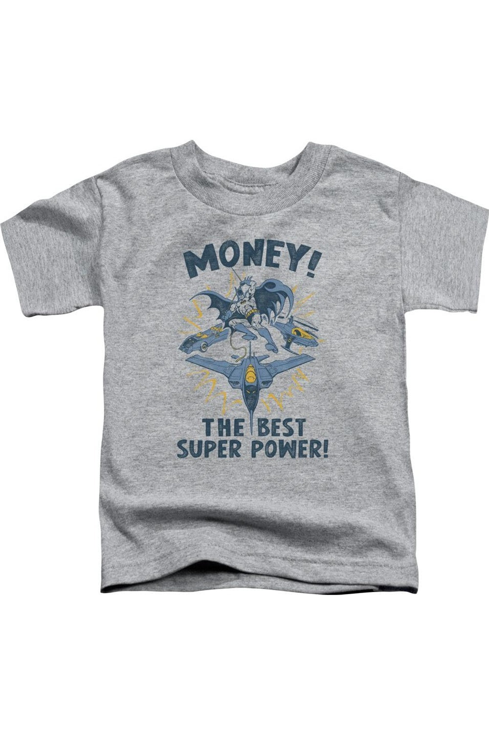 Футболка DC Comics с принтом денег детская с коротким рукавом Gildan, Athletic Heather
Футболка DC Comics с принтом денег детская с коротким рукавом Gildan, Athletic Heather