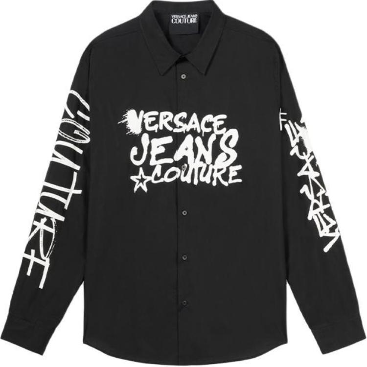 VERSACE JEANS COUTURE Мужская черная рубашка
VERSACE JEANS COUTURE Мужская черная рубашка