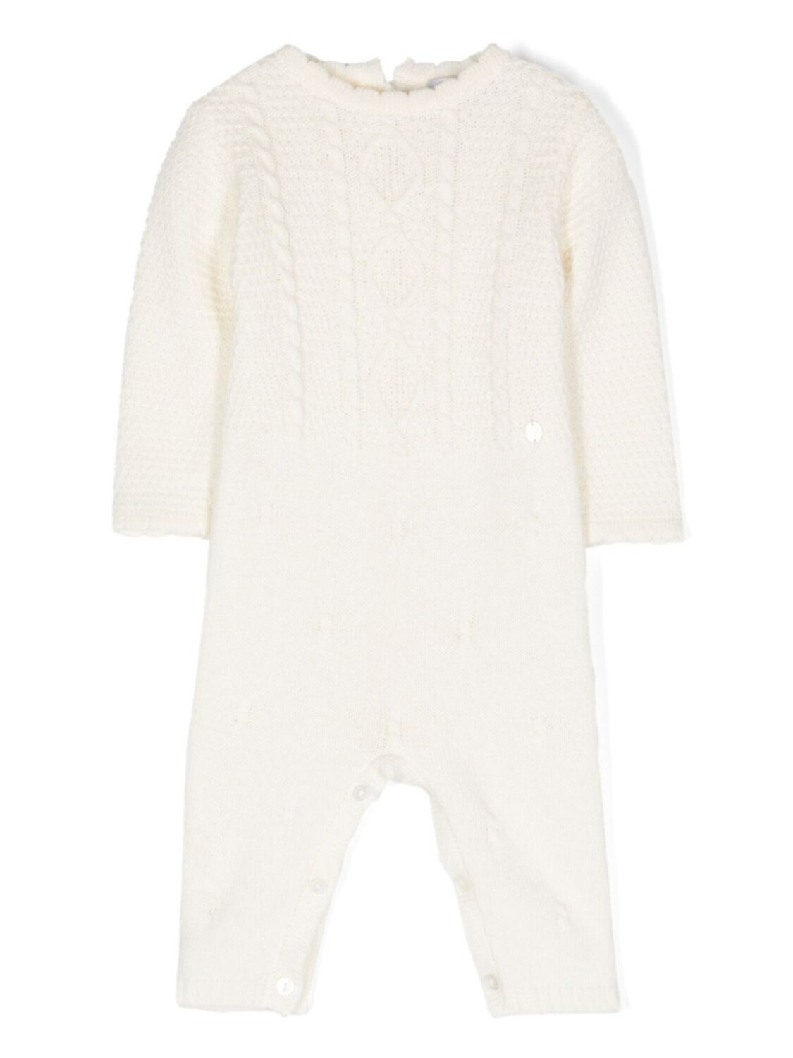 Ромпер фактурной вязки Patachou, белый
Ромпер фактурной вязки Patachou, белый