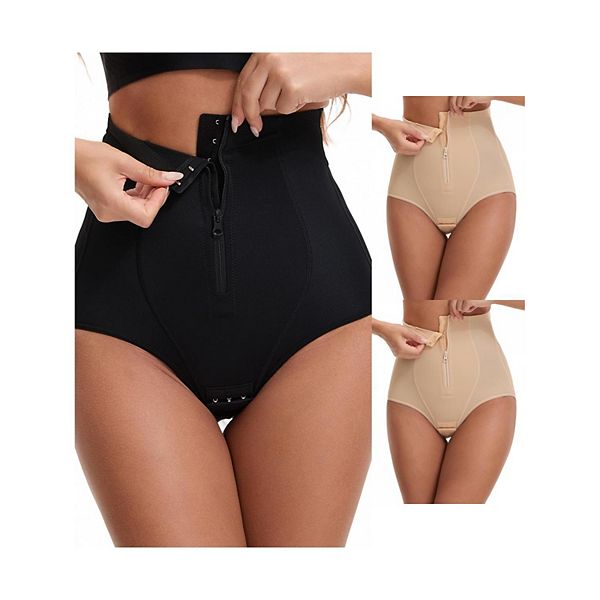 3 пары женских корректирующих трусиков с крючком и молнией спереди Inspire Chic, Beige Black
3 пары женских корректирующих трусиков с крючком и молнией спереди Inspire Chic, Beige Black