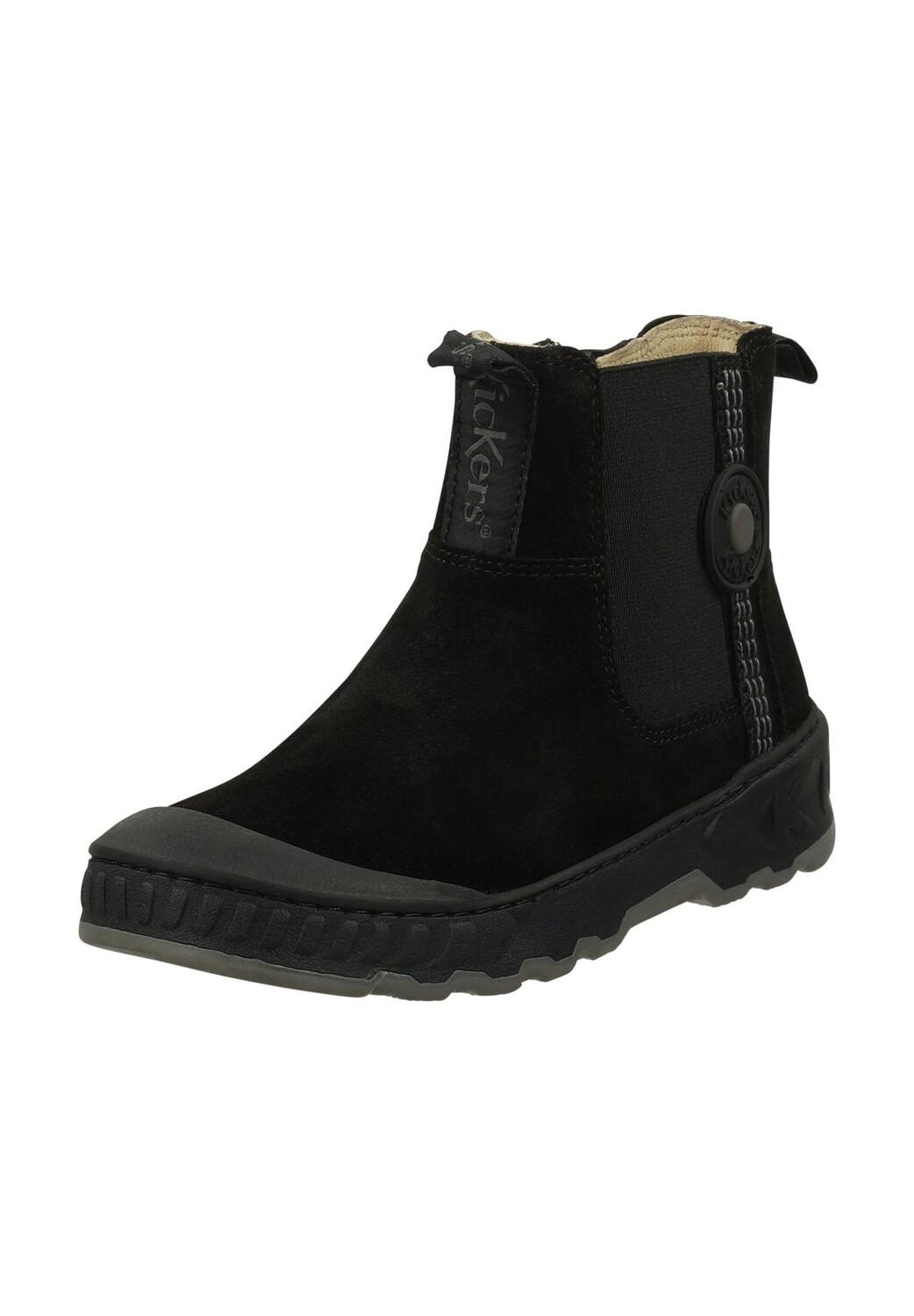 Кожаные ботильоны KicKers, черный
Кожаные ботильоны KicKers, черный