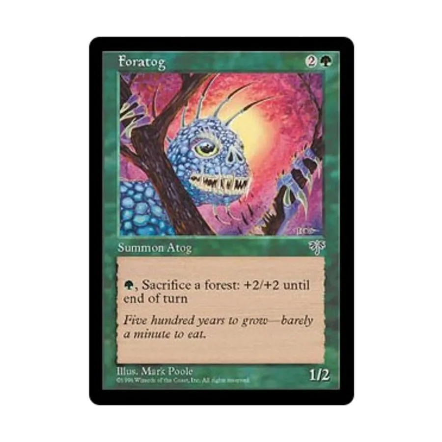 CCG Форатог (U), MTG - Mirage
CCG Форатог (U), MTG - Mirage