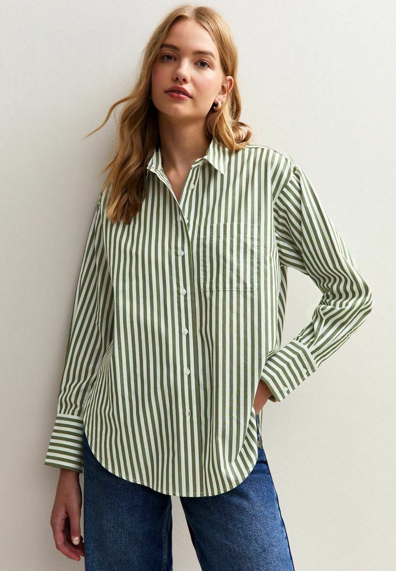 Блуза New Look STRIPED, Green Pattern/Mottled Green
Блуза New Look STRIPED, Green Pattern/Mottled Green