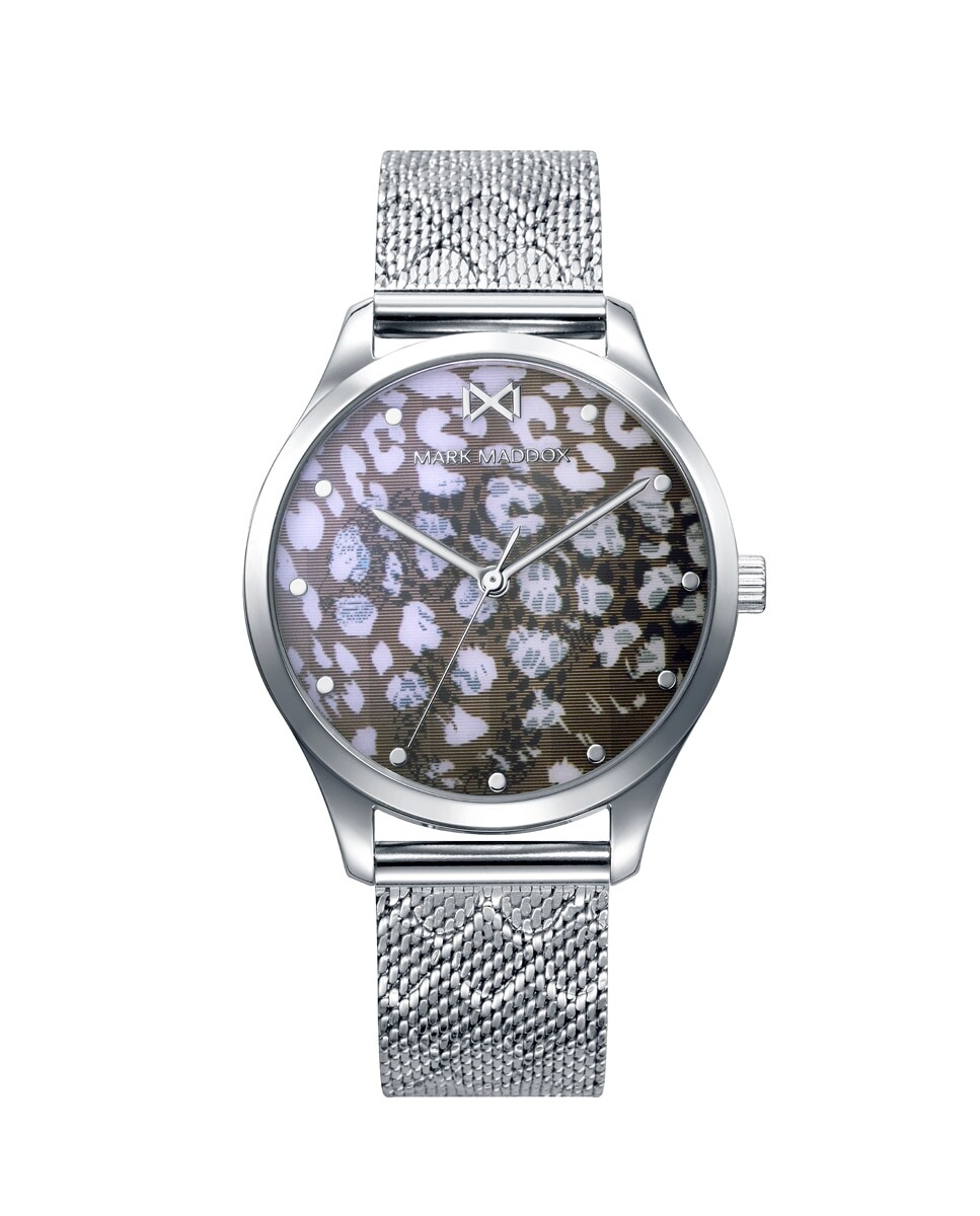 Женские часы Shibuya три стальные стрелки с миланской сеткой Mark Maddox, серебро
Женские часы Shibuya три стальные стрелки с миланской сеткой Mark Maddox, серебро