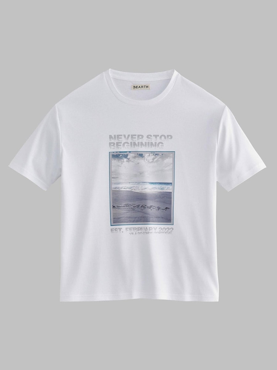 Рубашка BEARTH -PrintBio-Baumwolle, белый
Рубашка BEARTH -PrintBio-Baumwolle, белый