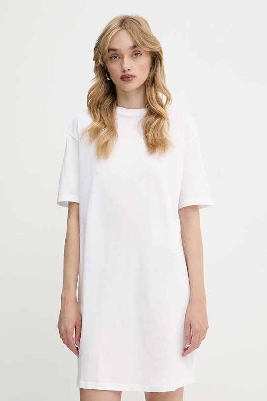 Хлопковое платье Armani Exchange, белый
Хлопковое платье Armani Exchange, белый