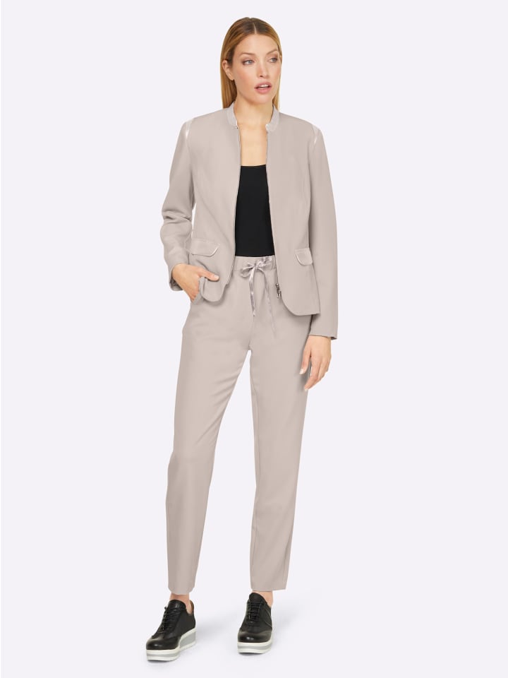 Костюмные Брюки Heine, светло-серый
Костюмные Брюки Heine, светло-серый