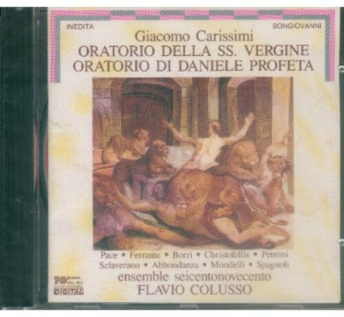 CD диск Carissimi / Pace / Spagnoli / Petroni: Oratorio Di Daniele Profeta / Oratorio Della SS
CD диск Carissimi / Pace / Spagnoli / Petroni: Oratorio Di Daniele Profeta / Oratorio Della SS