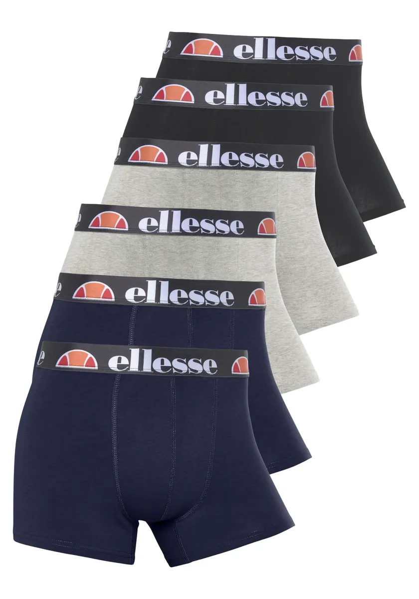 Боксеры Ellesse "MILLARO 6 PACK FASHION TRUNKS", черный 
Боксеры Ellesse "MILLARO 6 PACK FASHION TRUNKS", черный