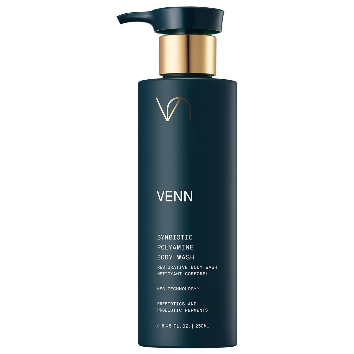Гель для душа synbiotic polyamine body wash Venn, объем 250 мл
Гель для душа synbiotic polyamine body wash Venn, объем 250 мл