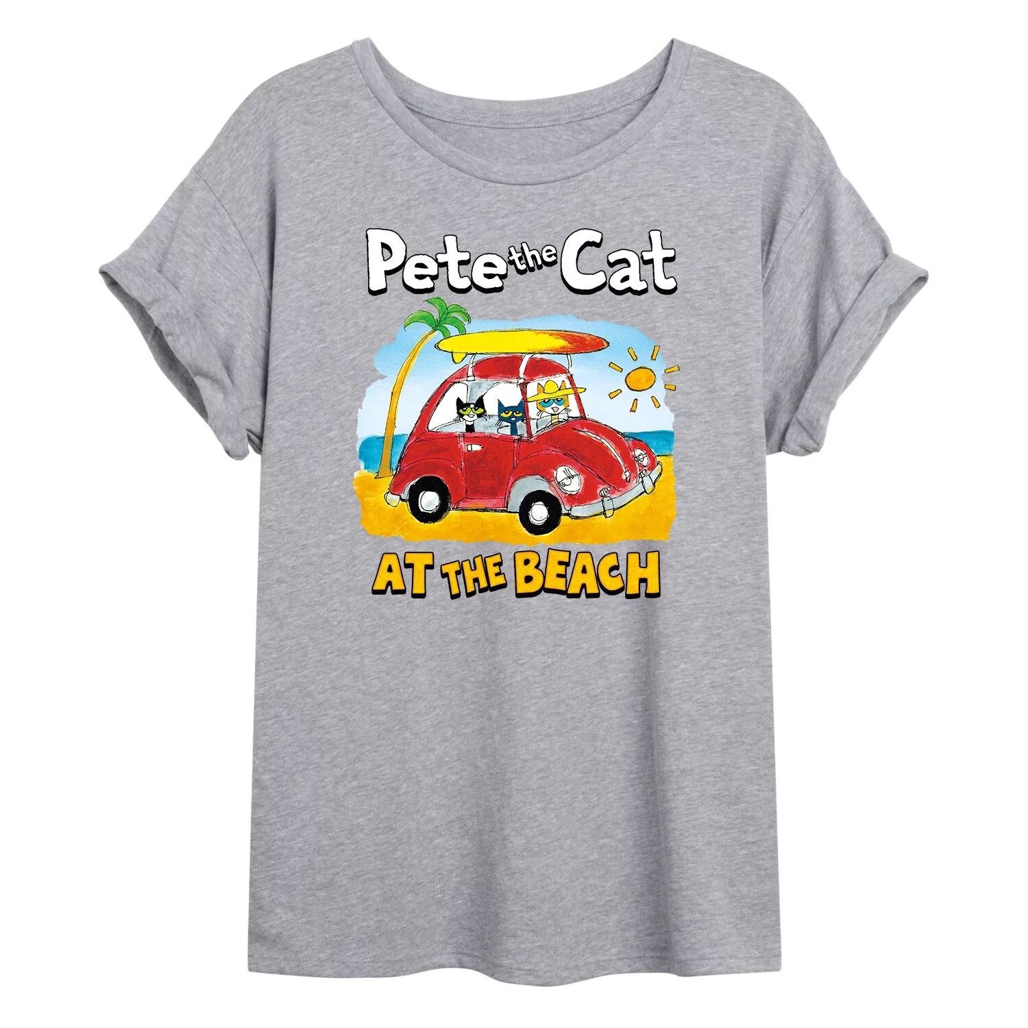 Размерная футболка с рисунком кота Пита для юниоров «At The Beach» Licensed Character
Размерная футболка с рисунком кота Пита для юниоров «At The Beach» Licensed Character