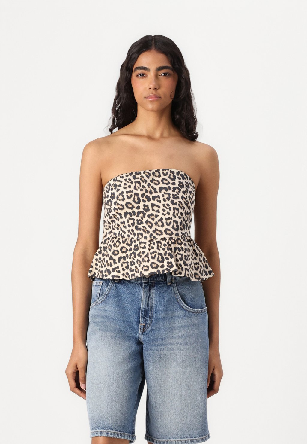 Топ ONLLOWA BALLOON ONLY, бежевый 
Топ ONLLOWA BALLOON ONLY, бежевый