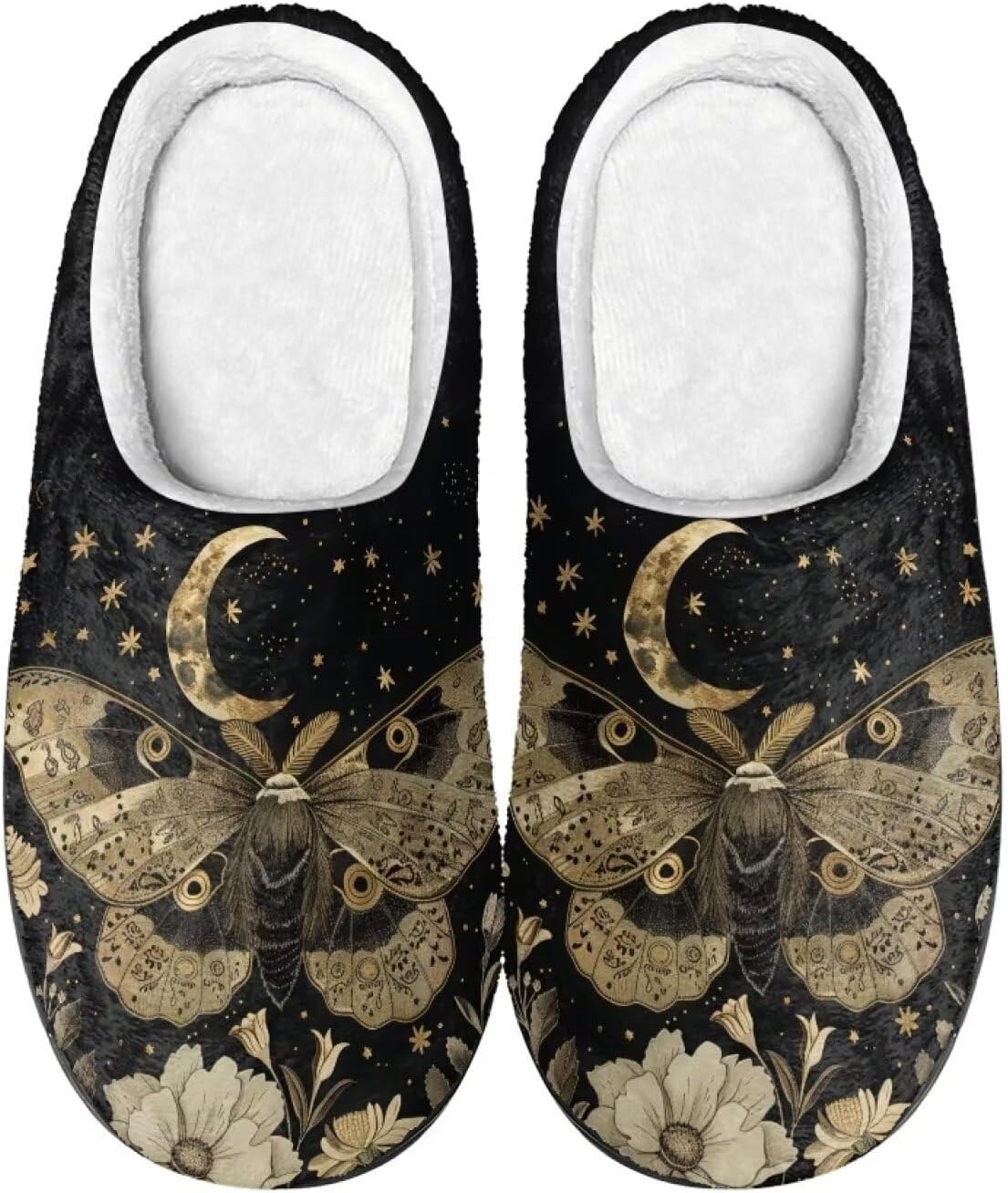 Тапочки Flashideas для женщин и мужчин, мягкие, пушистые, теплые, домашние, с нескользящей подошвой, парные, повседневного стиля, Moth 4
Тапочки Flashideas для женщин и мужчин, мягкие, пушистые, теплые, домашние, с нескользящей подошвой, парные, повседневного стиля, Moth 4
