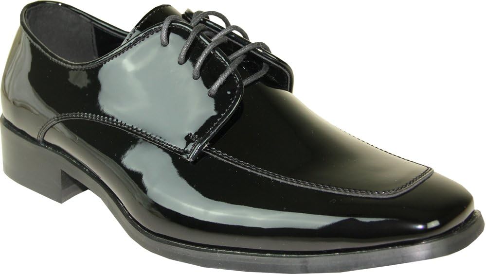 Мужские туфли VANGELO TUX-7 с смокинговым дизайном, двухцветные, модный носок типа 'мокасин', из материала, не мнущегося, черно-белые лакированные
Мужские туфли VANGELO TUX-7 с смокинговым дизайном, двухцветные, модный носок типа 'мокасин', из материала, не мнущегося, черно-белые лакированные