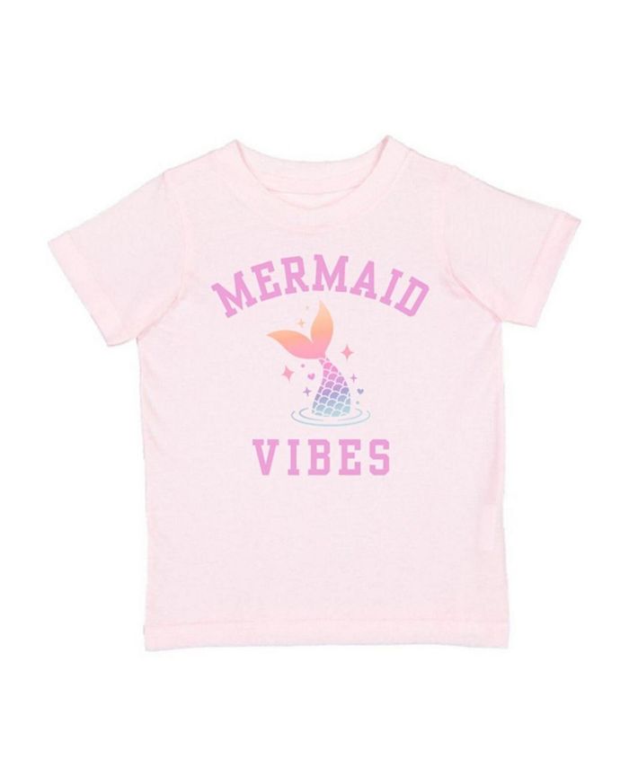 Футболка с коротким рукавом "Mermaid Vibes" для девочек - малышки, маленькие дети, подростки Sweet Wink, розовый
Футболка с коротким рукавом "Mermaid Vibes" для девочек - малышки, маленькие дети, подростки Sweet Wink, розовый