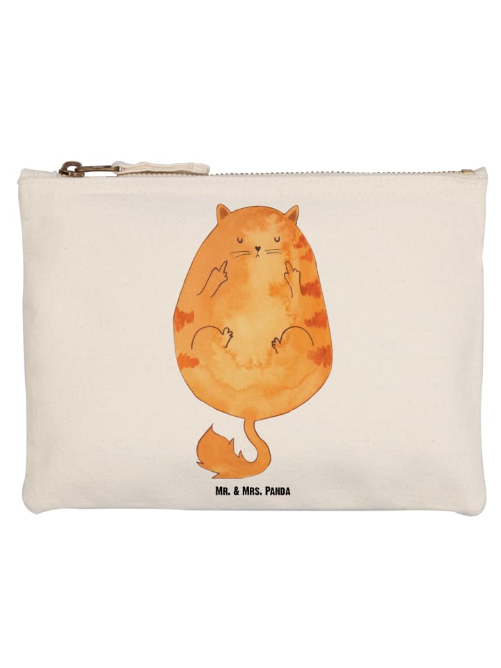 Mr. & Mrs. Panda Пенал с изображением кошки, показывающей средний палец, без надписи, белый
Mr. & Mrs. Panda Пенал с изображением кошки, показывающей средний палец, без надписи, белый
