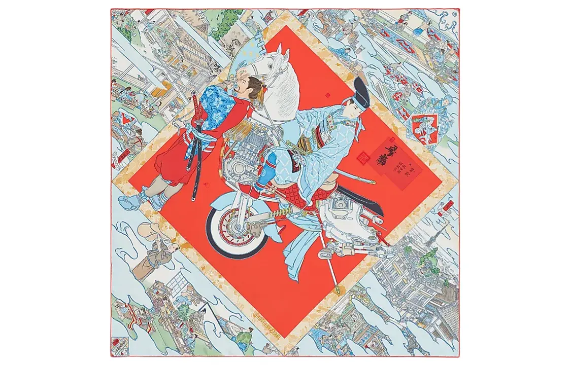 HERMES Шелковый шарф Unisex Multicolor
HERMES Шелковый шарф Unisex Multicolor