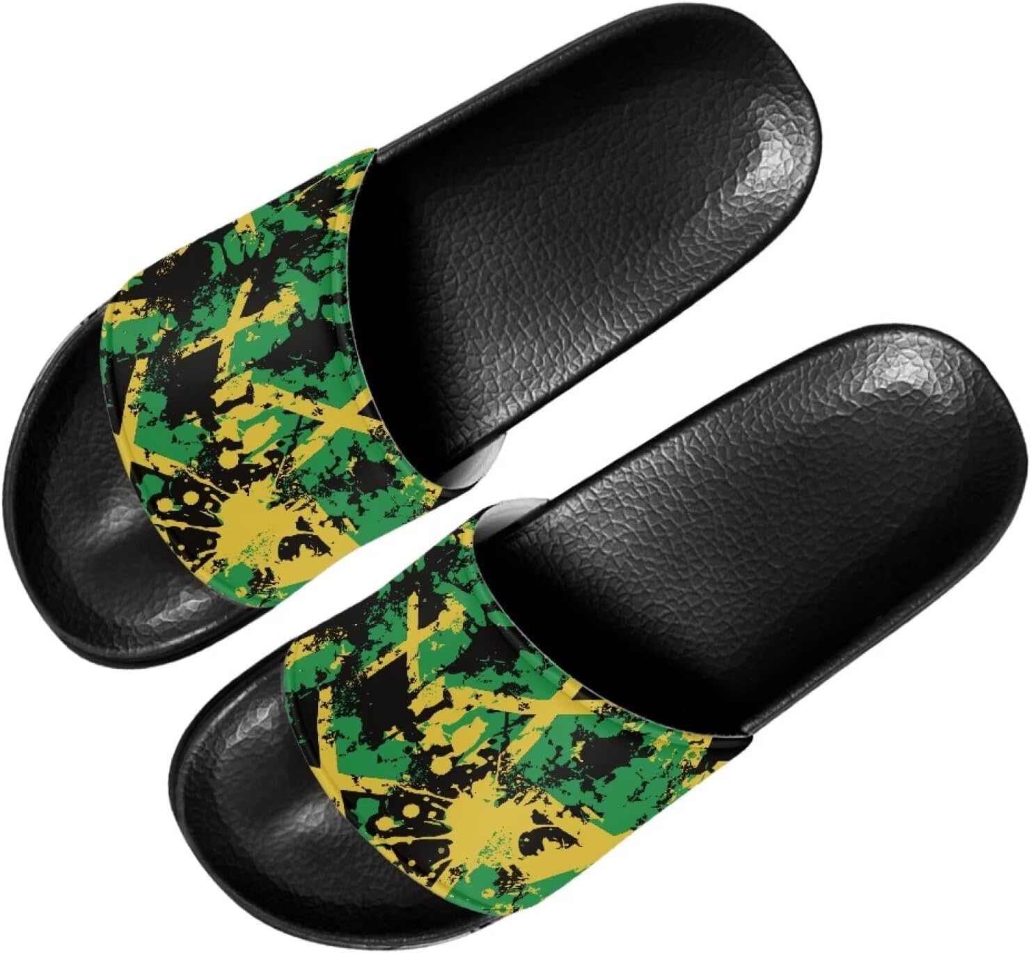 Сланцы с принтом американского флага и лапы собаки Forchrinse для женщин и мужчин, легкие летние пляжные спортивные шлепки, Jamaican Flag Butterfly
Сланцы с принтом американского флага и лапы собаки Forchrinse для женщин и мужчин, легкие летние пляжные спортивные шлепки, Jamaican Flag Butterfly