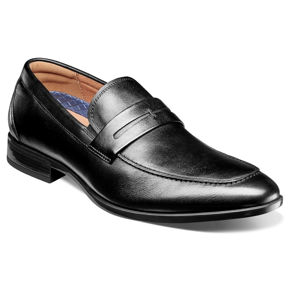 Мужские пенни лоферы Zaffiro со средним/широким мыском и окантовкой Florsheim, черный
Мужские пенни лоферы Zaffiro со средним/широким мыском и окантовкой Florsheim, черный