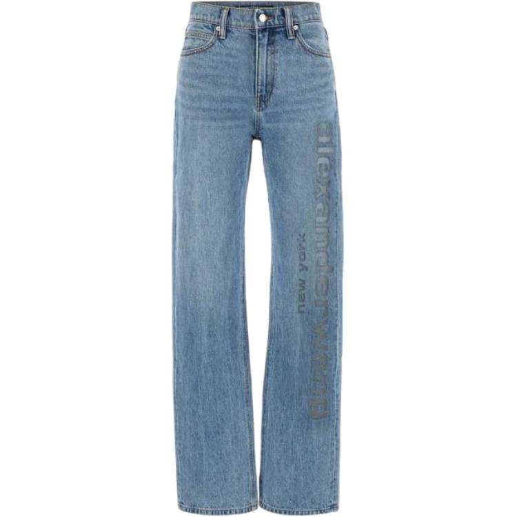 Джинсы Mid Rise с нашивкой Logo Alexander Wang, синий
Джинсы Mid Rise с нашивкой Logo Alexander Wang, синий