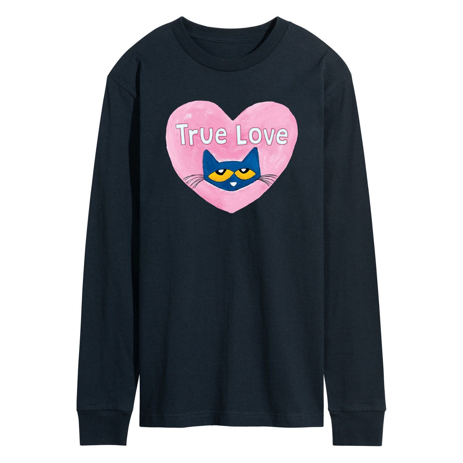 Мужская футболка Pete the Cat True Love с длинными рукавами Licensed Character
Мужская футболка Pete the Cat True Love с длинными рукавами Licensed Character