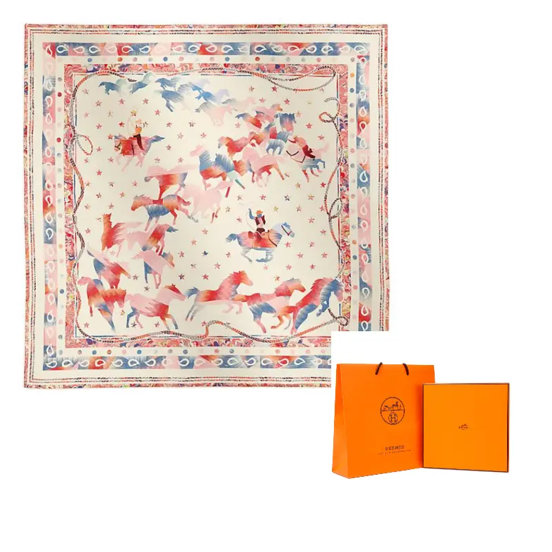 HERMES Шёлковый шарф женский розовый, Pink
HERMES Шёлковый шарф женский розовый, Pink