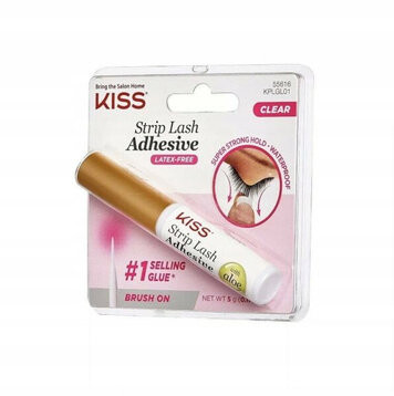 Клей для ресниц бесцветный Kiss Adhesive 5 г
Клей для ресниц бесцветный Kiss Adhesive 5 г