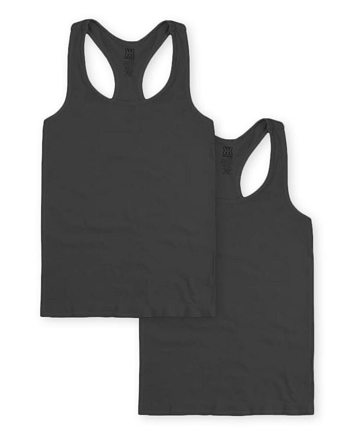 Комплект из двух топов на бретельках со спинкой-борцовкой в рубчик для девочек Malibu Sugar (10–14 лет) — для больших детей, черный
Комплект из двух топов на бретельках со спинкой-борцовкой в рубчик для девочек Malibu Sugar (10–14 лет) — для больших детей, черный