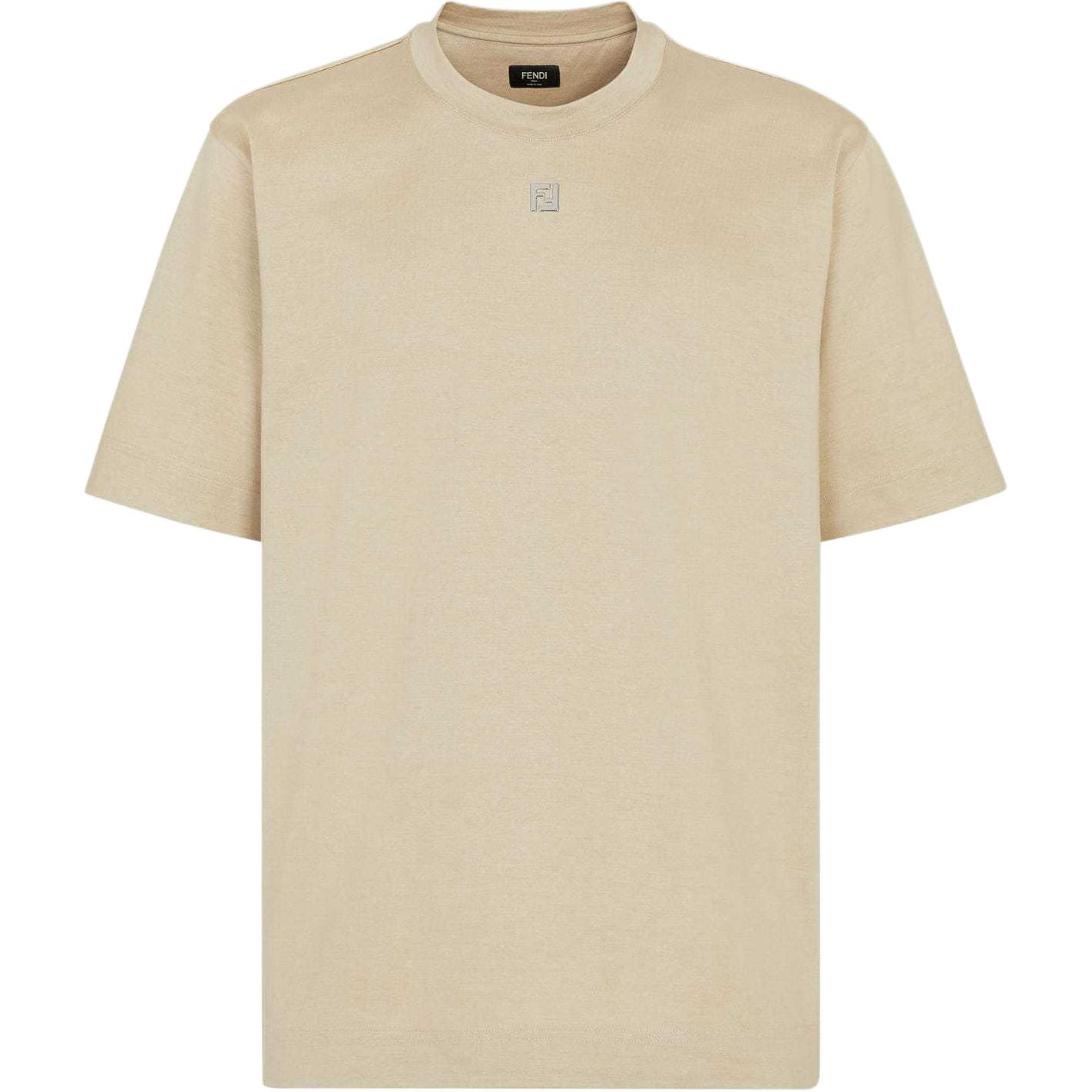 Футболка Ff Plaque Crewneck FENDI, бежевый
Футболка Ff Plaque Crewneck FENDI, бежевый