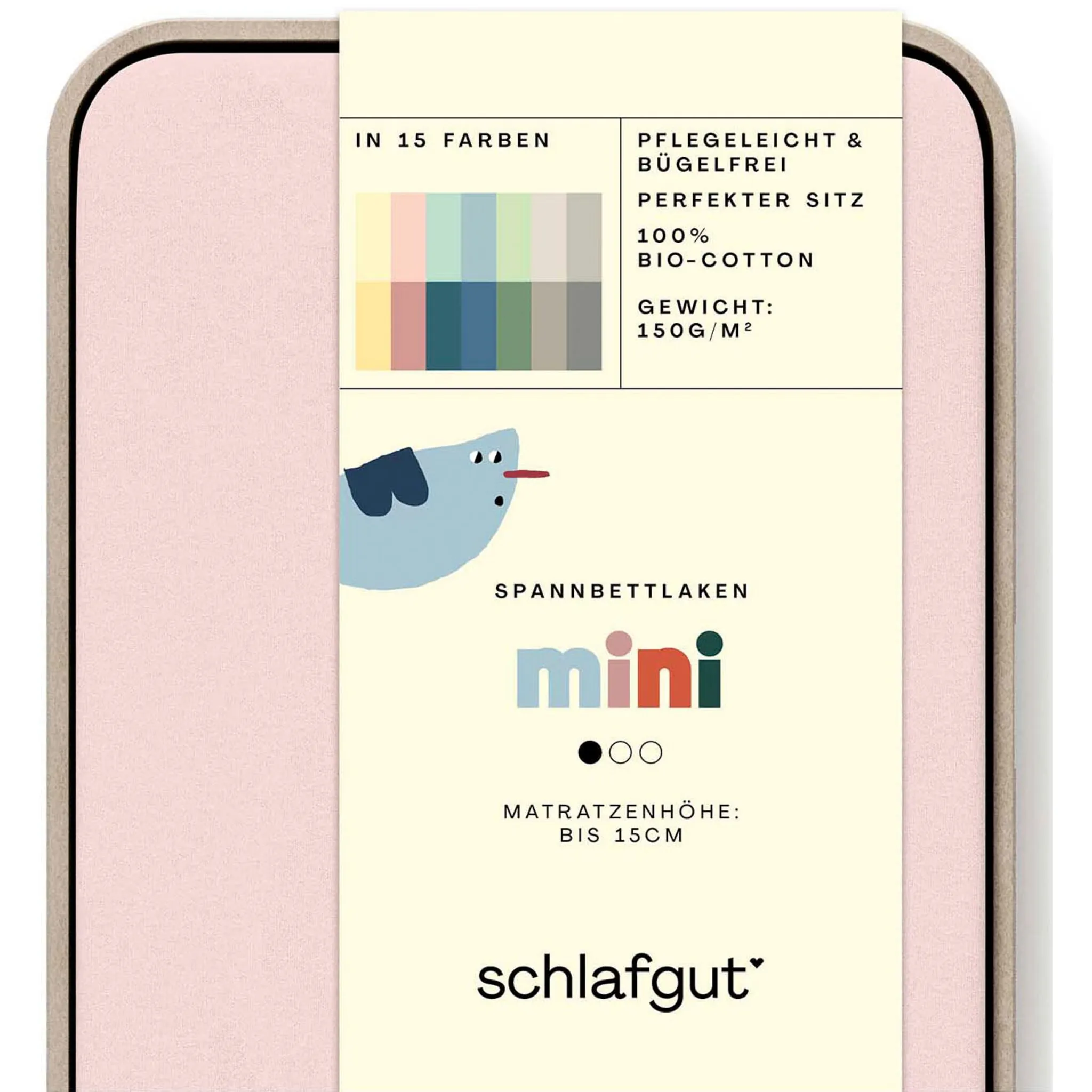 Простыня Schlafgut «Casual Mini», для детей, СДЕЛАНО В ЗЕЛЕНОМ цвете от OEKO-TEX, цвет Purple Light
Простыня Schlafgut «Casual Mini», для детей, СДЕЛАНО В ЗЕЛЕНОМ цвете от OEKO-TEX, цвет Purple Light