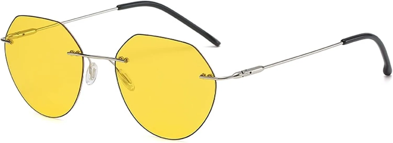 Модные безрамочные солнцезащитные очки для мужчин и женщин с поляризованным покрытием, для вождения, отдыха на природе (цвет: H, размер: средний) MTZJH, One Color
Модные безрамочные солнцезащитные очки для мужчин и женщин с поляризованным покрытием, для вождения, отдыха на природе (цвет: H, размер: средний) MTZJH, One Color