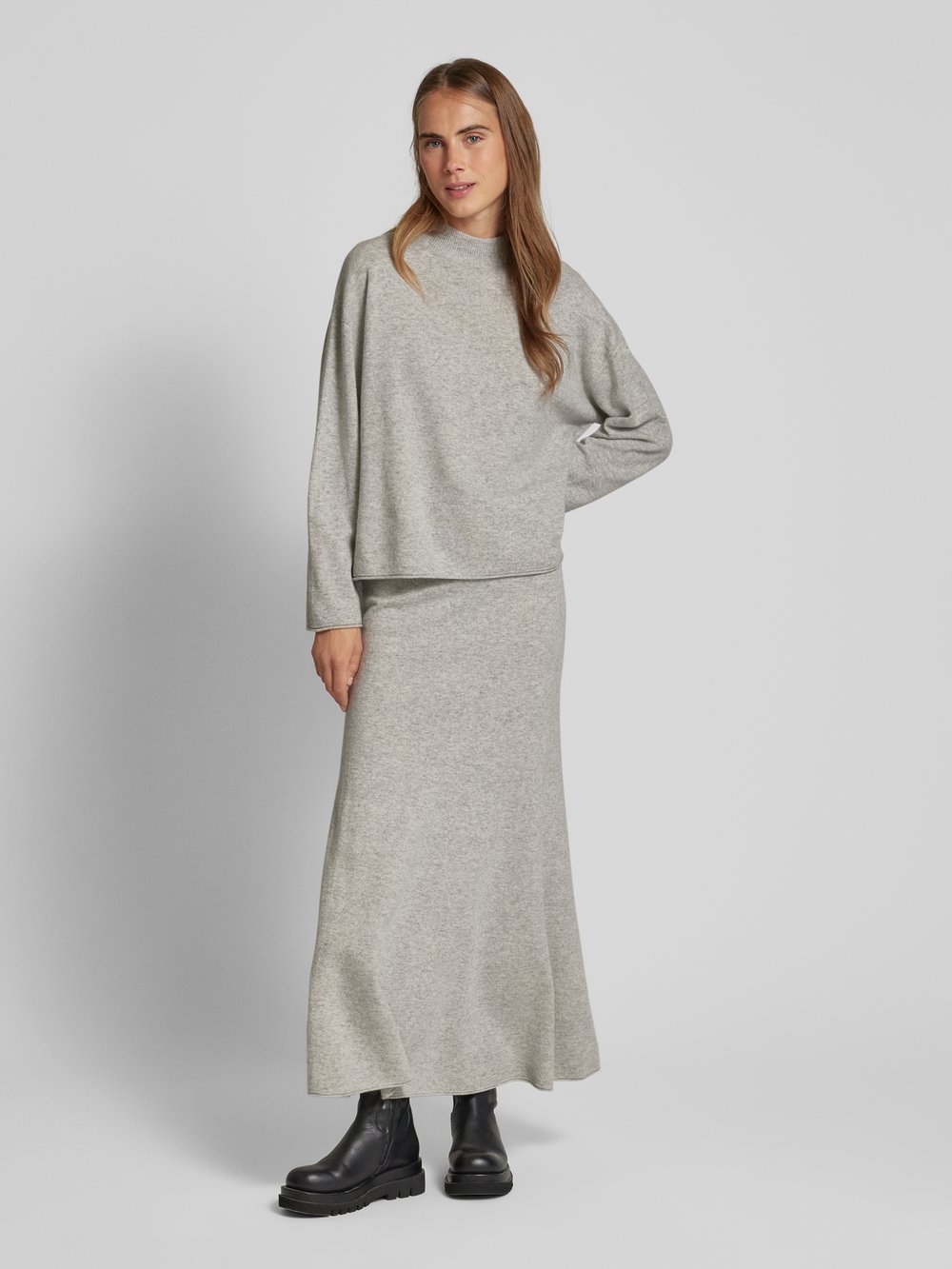 Вязаный свитер из натуральной шерсти модель 'TIMOTHEA_2' Drykorn, светло-серый
Вязаный свитер из натуральной шерсти модель 'TIMOTHEA_2' Drykorn, светло-серый