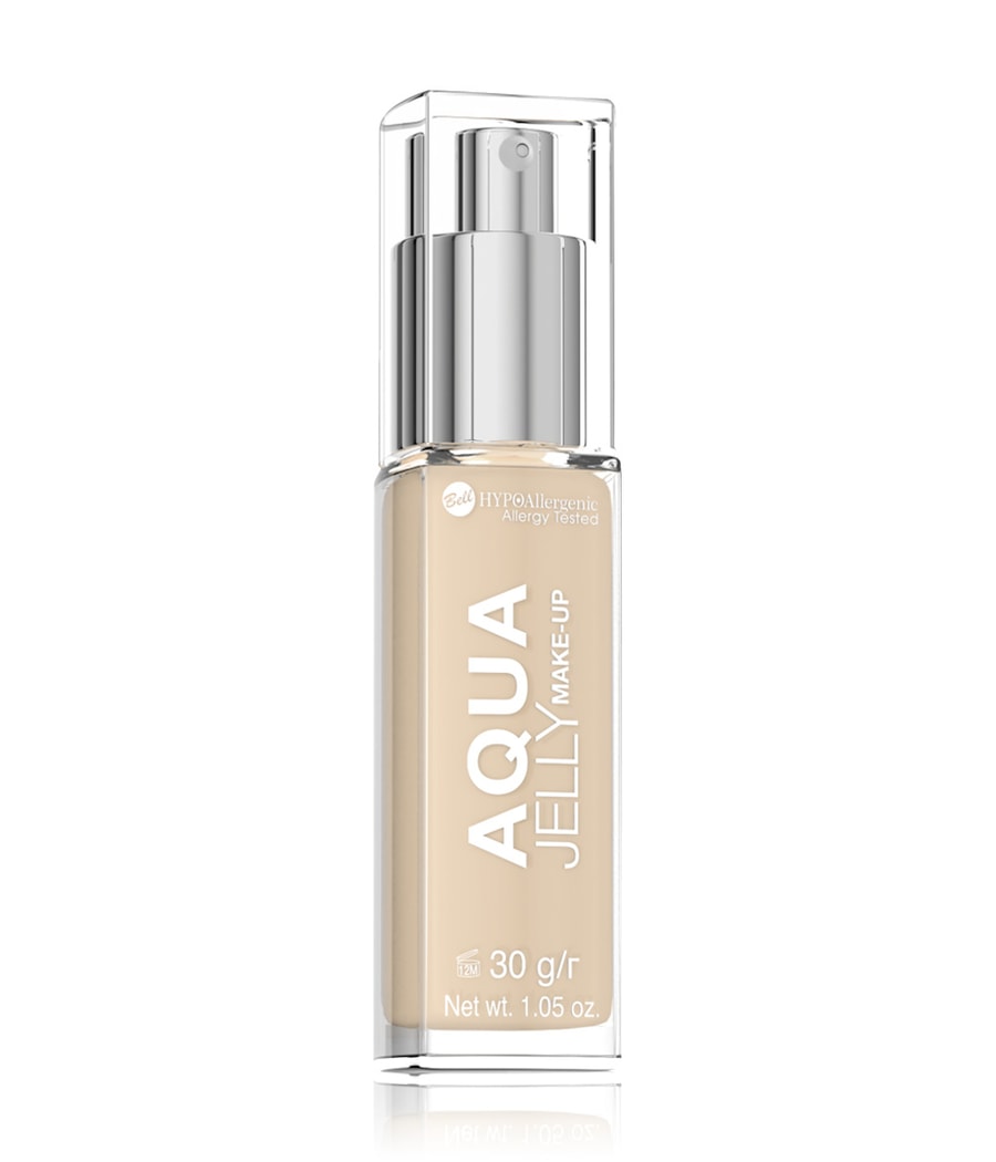 Жидкая основа Bell HYPOAllergenic Aqua Jelly Make-up, Nr. 03 - Creamy Natural, 30g
Жидкая основа Bell HYPOAllergenic Aqua Jelly Make-up, Nr. 03 - Creamy Natural, 30g