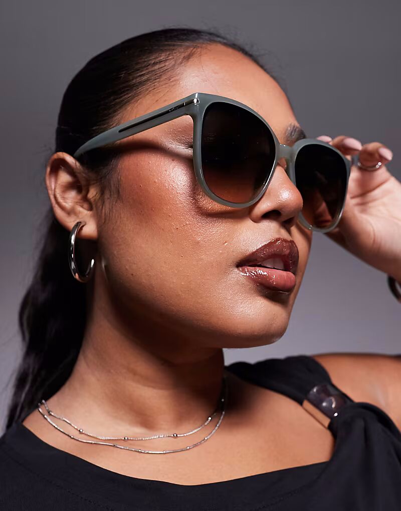 Quay круглые солнцезащитные очки зеленого цвета
Quay круглые солнцезащитные очки зеленого цвета