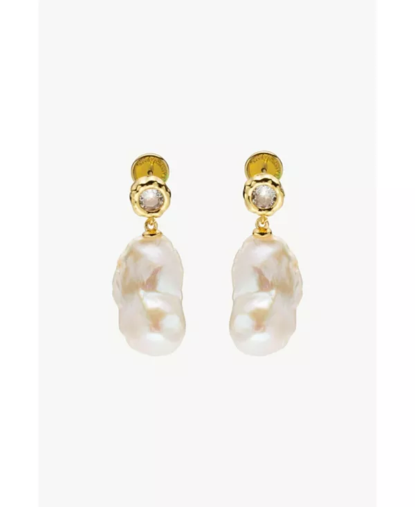 Серьги-Подвески Skyler с пресноводным барочным жемчугом Classicharms, gold/clear
Серьги-Подвески Skyler с пресноводным барочным жемчугом Classicharms, gold/clear