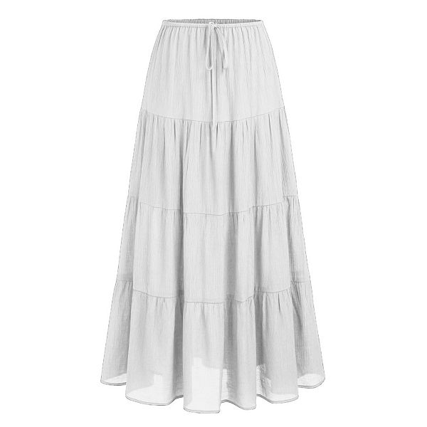Юбка женская с высокой талией, ярусная плиссированная Yesfashion, White
Юбка женская с высокой талией, ярусная плиссированная Yesfashion, White