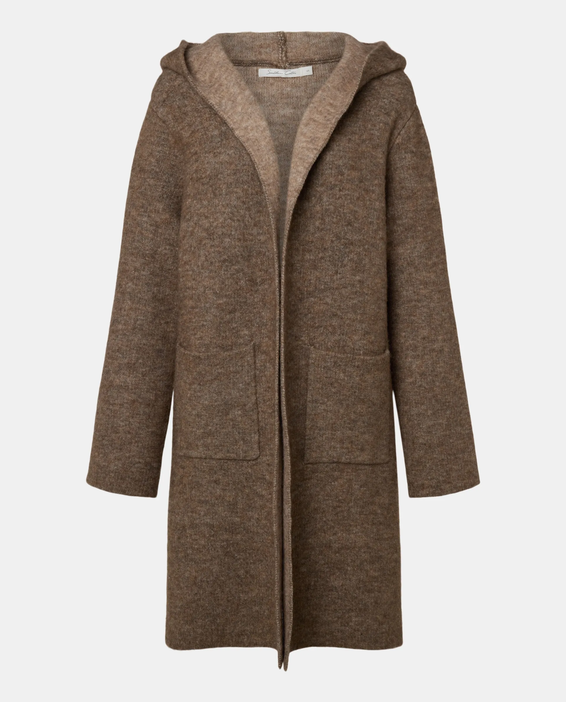 Женское гладкое трикотажное пальто Southern Cotton, коричнево-серый
Женское гладкое трикотажное пальто Southern Cotton, коричнево-серый