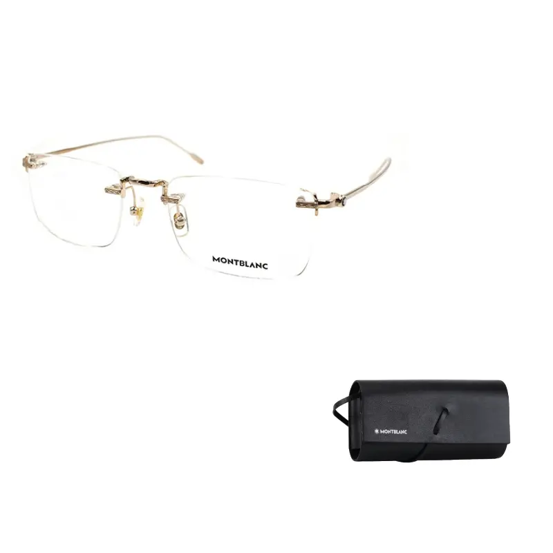 MONTBLANC Пластиковая оправа прямоугольные очки для мужчин, Gold
MONTBLANC Пластиковая оправа прямоугольные очки для мужчин, Gold