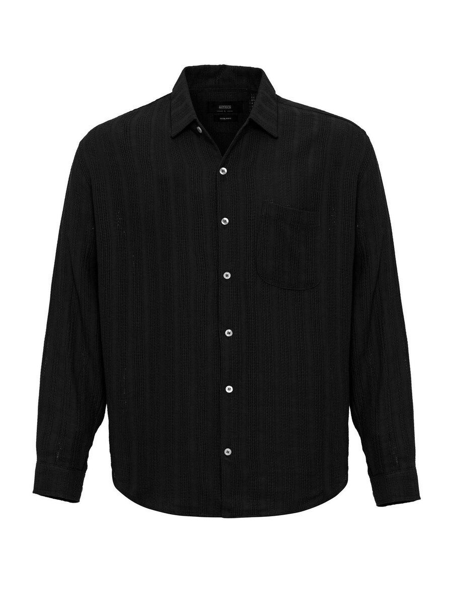 Удобная рубашка на пуговицах Antioch, черный
Удобная рубашка на пуговицах Antioch, черный