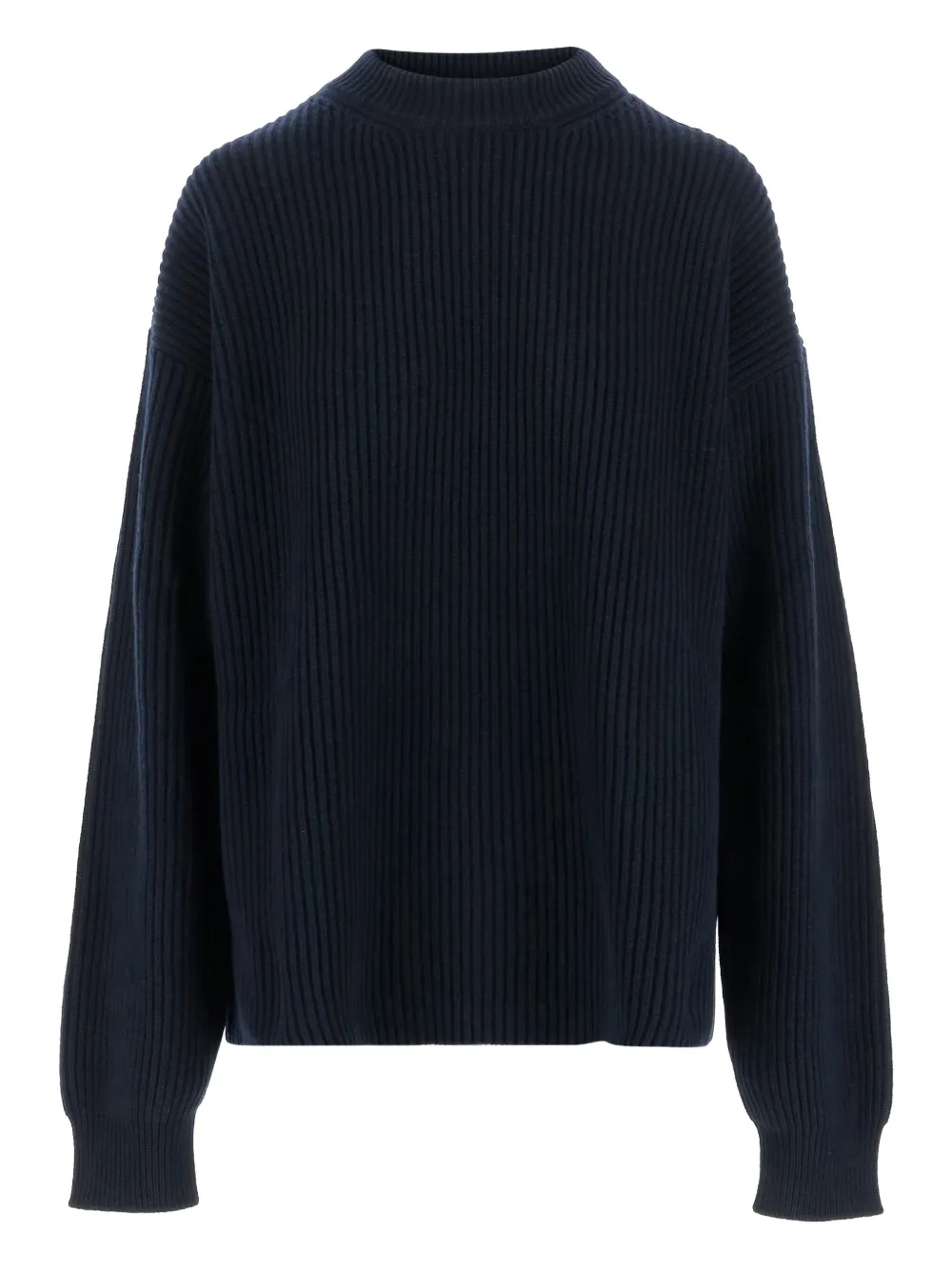 Ребристый свитер с круглым вырезом JIL SANDER, синий
Ребристый свитер с круглым вырезом JIL SANDER, синий