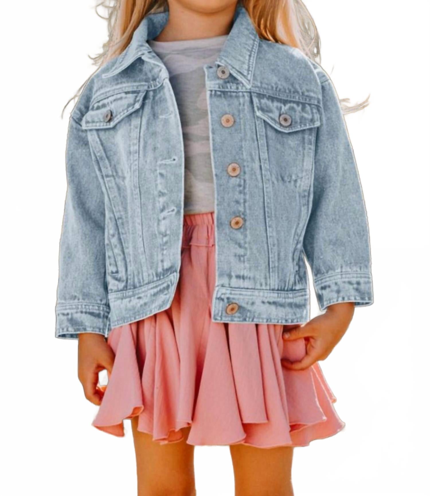 Oddi Girls Джинсовая куртка с контрастным сердцем в стиле винтаж Double Take, Washed Denim
Oddi Girls Джинсовая куртка с контрастным сердцем в стиле винтаж Double Take, Washed Denim