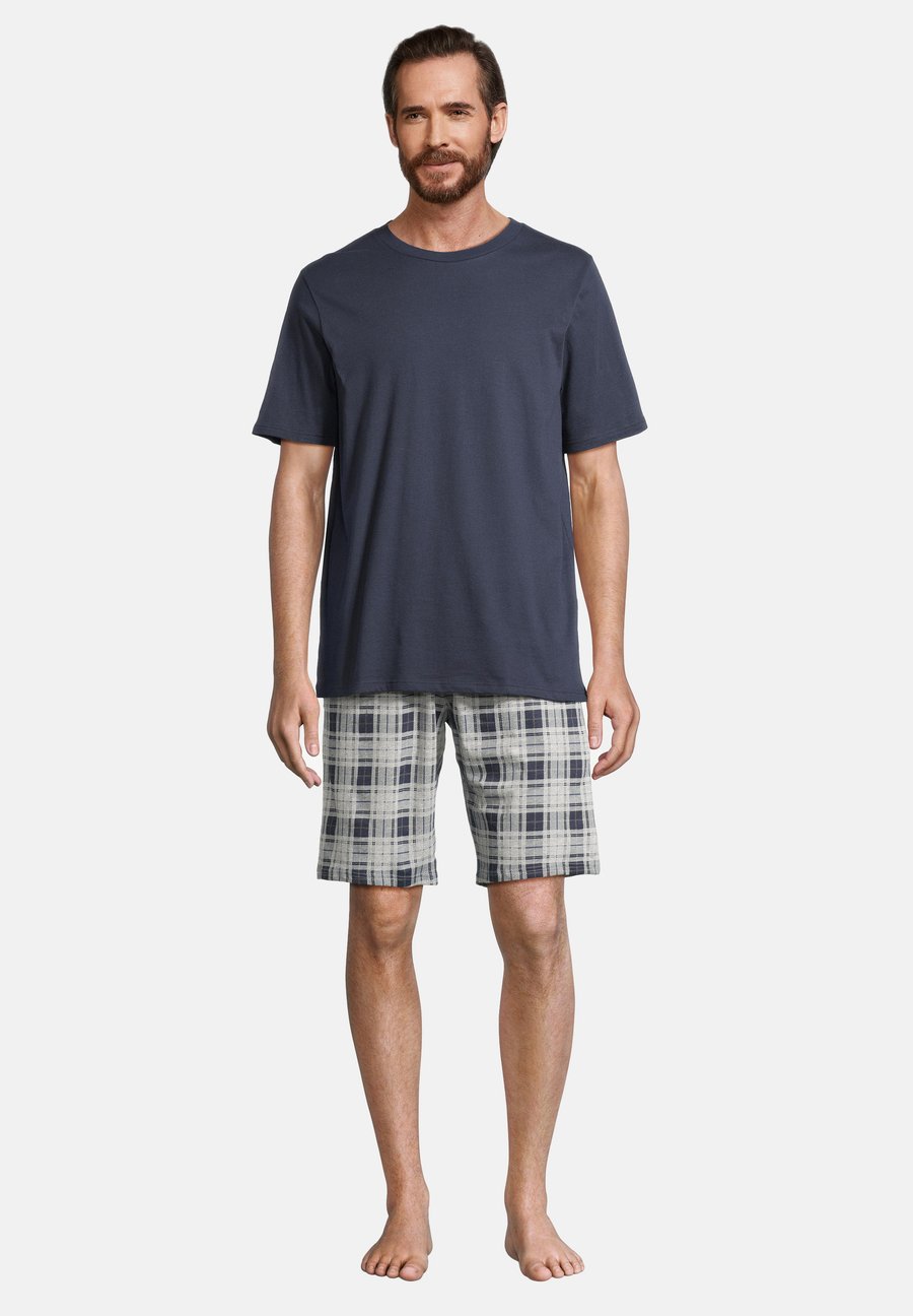 Пижамный комплект Schiesser HOME SET, Grau Kariert Blau/Dark Blue
Пижамный комплект Schiesser HOME SET, Grau Kariert Blau/Dark Blue