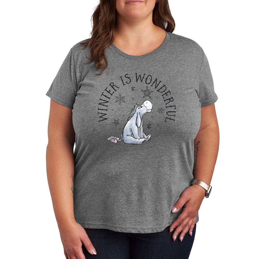 Зимняя футболка с рисунком Винни-Пуха Иа Плюс Disney от Disney, цвет Heather Gray
Зимняя футболка с рисунком Винни-Пуха Иа Плюс Disney от Disney, цвет Heather Gray