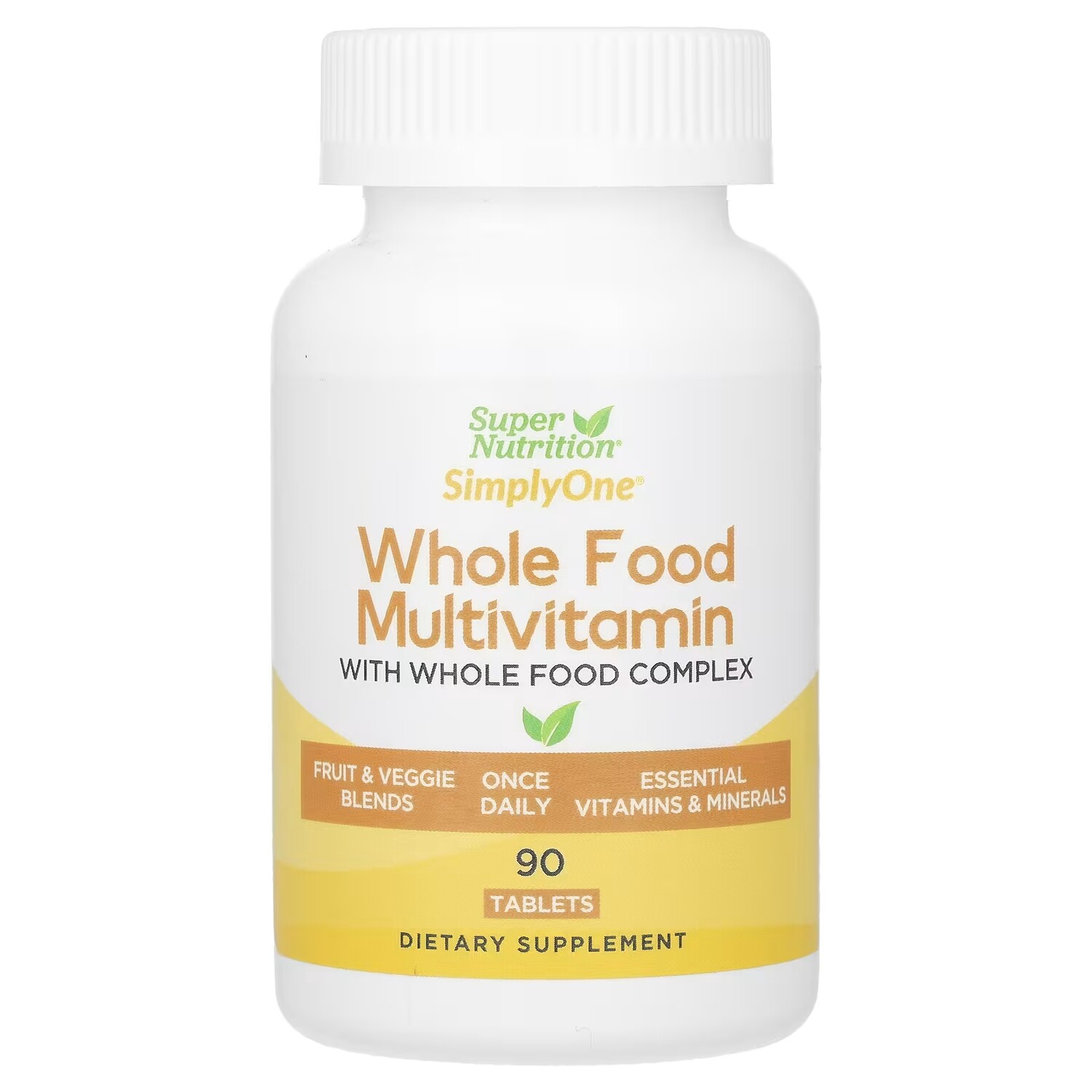 Мультивитамины цельнопищевые Super Nutrition SimplyOne, 90 таблеток
Мультивитамины цельнопищевые Super Nutrition SimplyOne, 90 таблеток