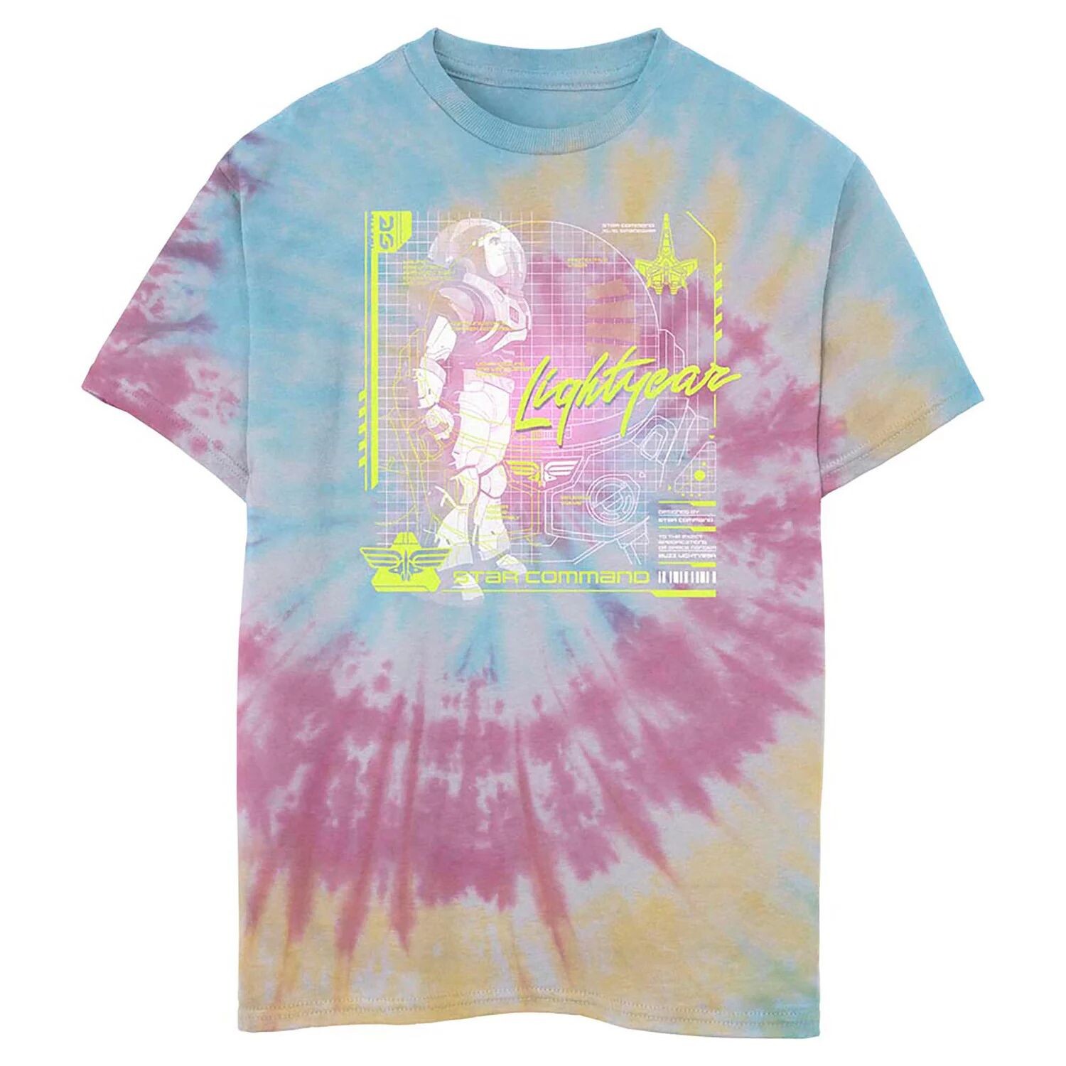 Футболка с рисунком тай-дай Disney/Pixar's Lightyear для мальчиков 8–20 лет Star Command Buzz Licensed Character
Футболка с рисунком тай-дай Disney/Pixar's Lightyear для мальчиков 8–20 лет Star Command Buzz Licensed Character