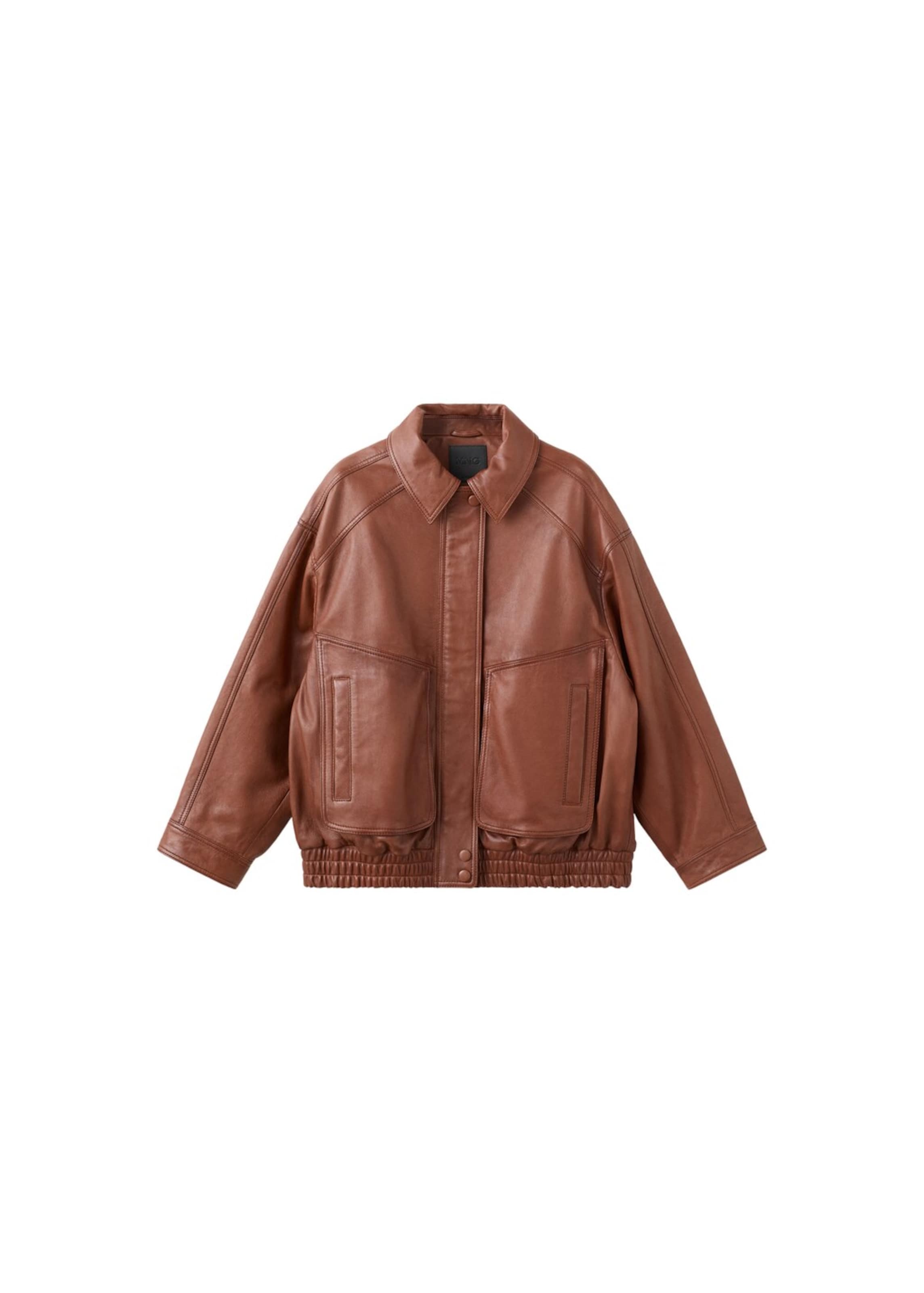 MANGO Межсезонная куртка 'London' в цвете Cognac
MANGO Межсезонная куртка 'London' в цвете Cognac