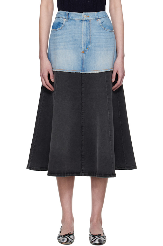 Элле джинсовая миди-юбка Sea Ny, синий
Элле джинсовая миди-юбка Sea Ny, синий